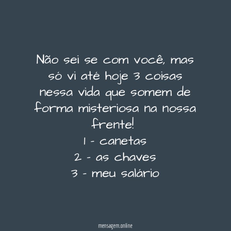 Não sei se com você