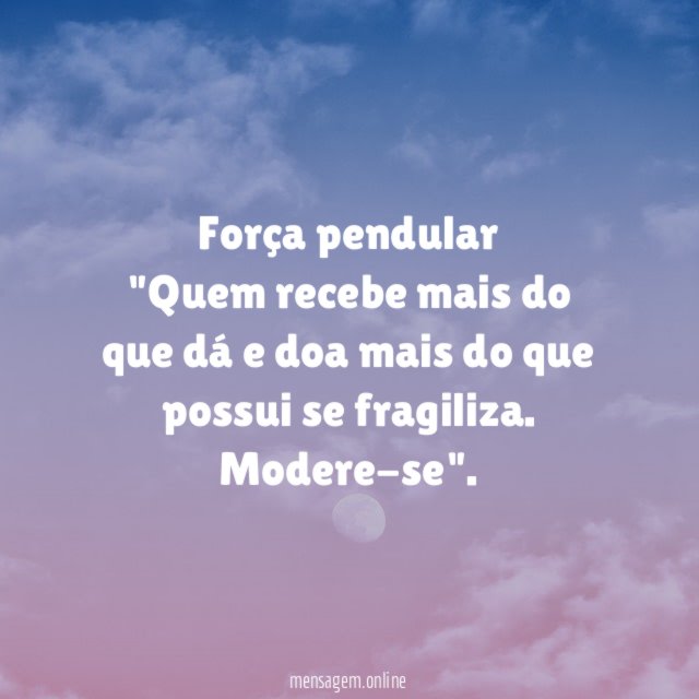 Força pendular