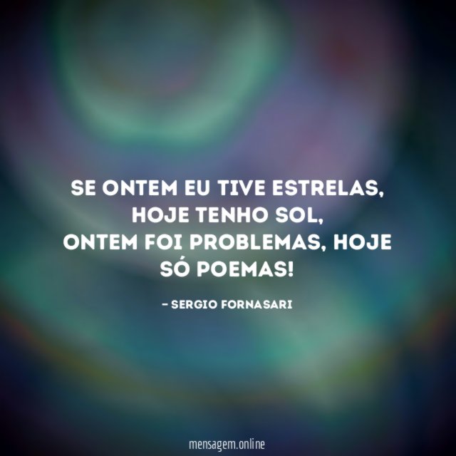 Se ontem eu tive estrelas