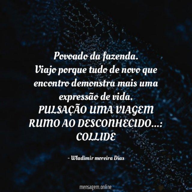 Povoado da fazenda