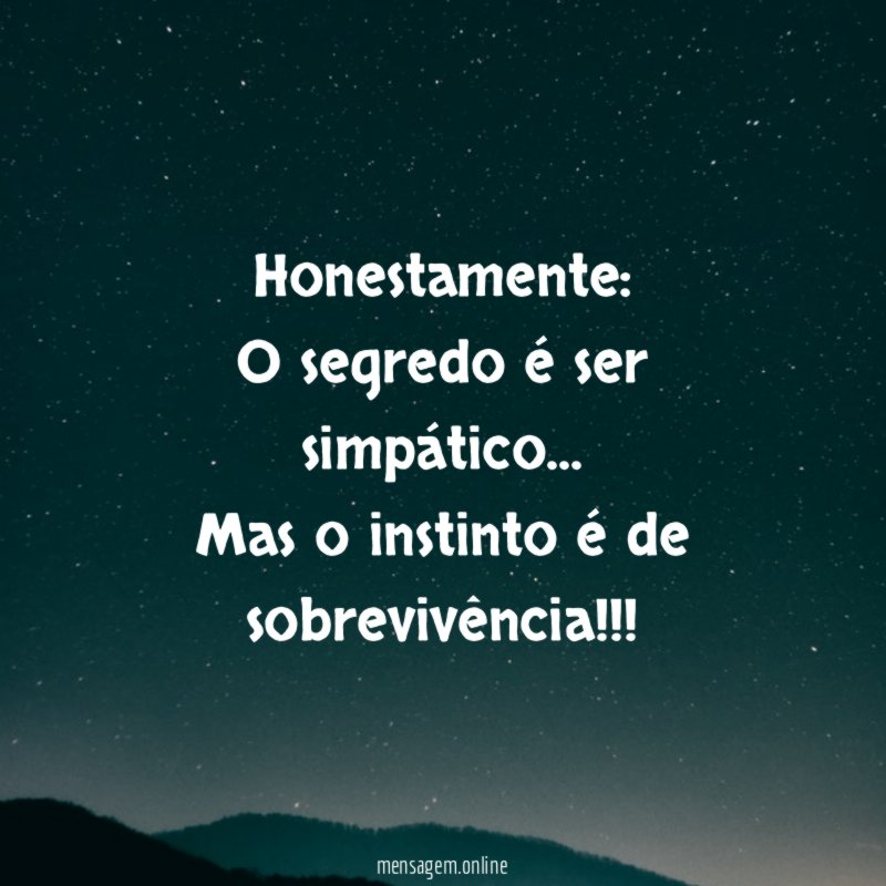 Honestamente
