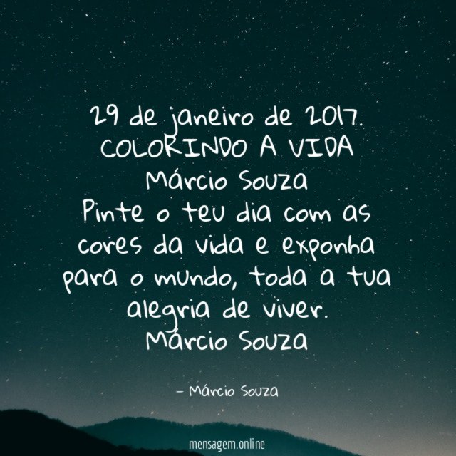 29 de janeiro de 2017