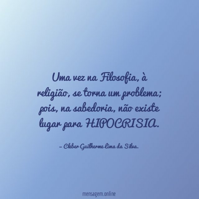 Uma vez na Filosofia