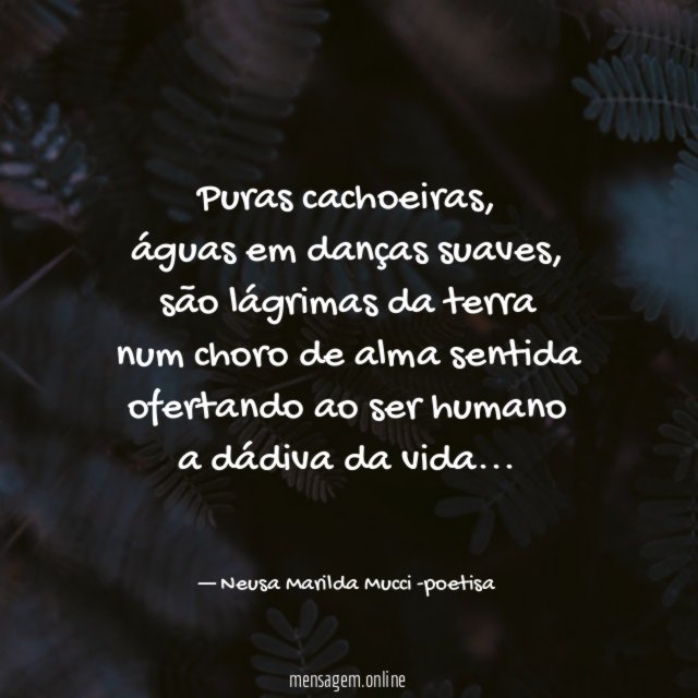 Puras cachoeiras