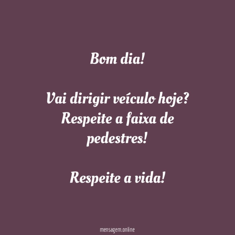 Bom dia