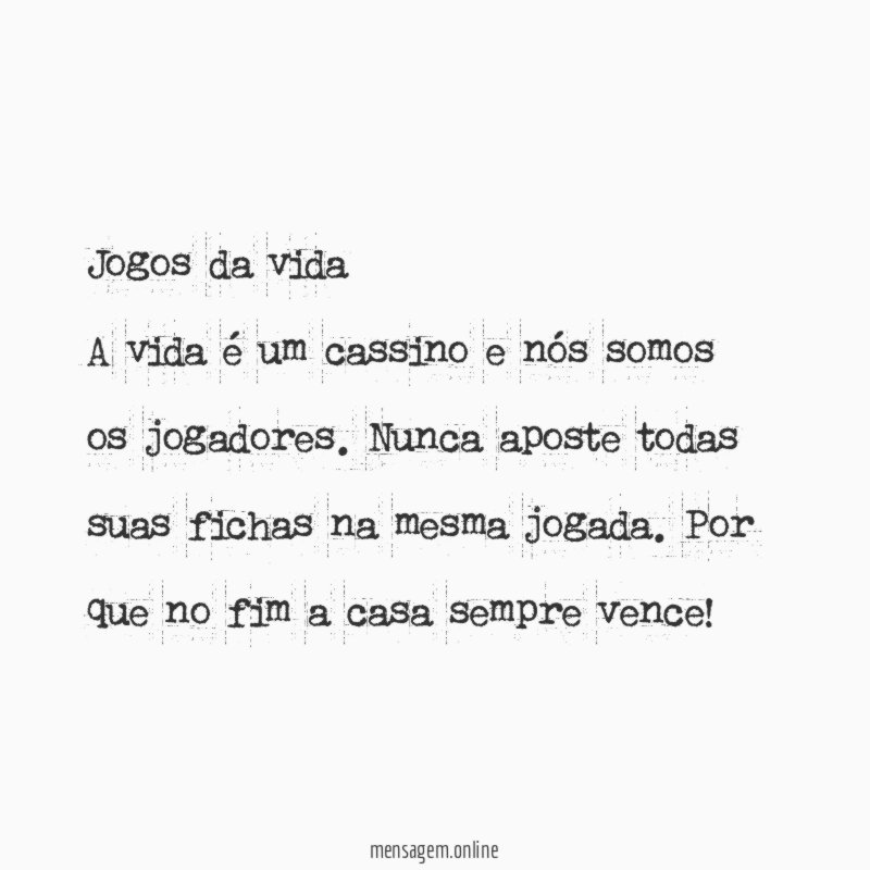 Jogos da vida