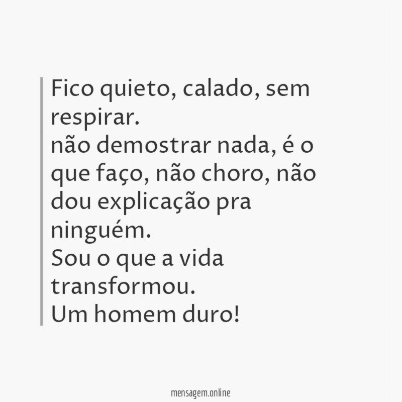 fico quieto