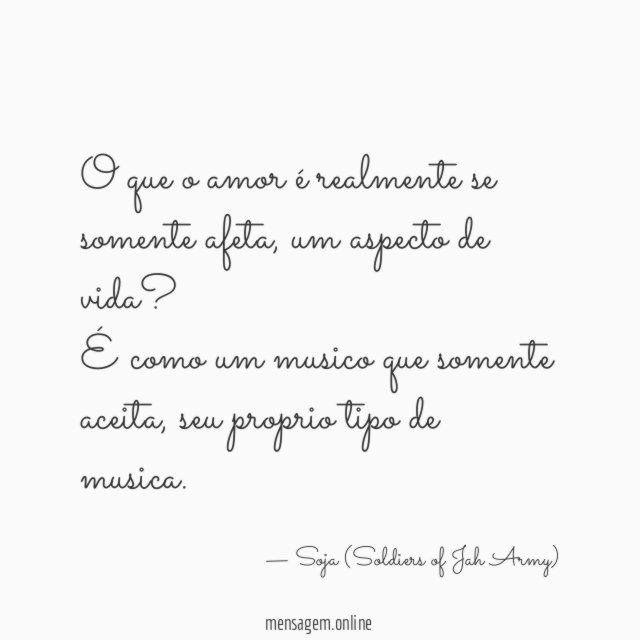 O que o amor é realmente se somente afeta