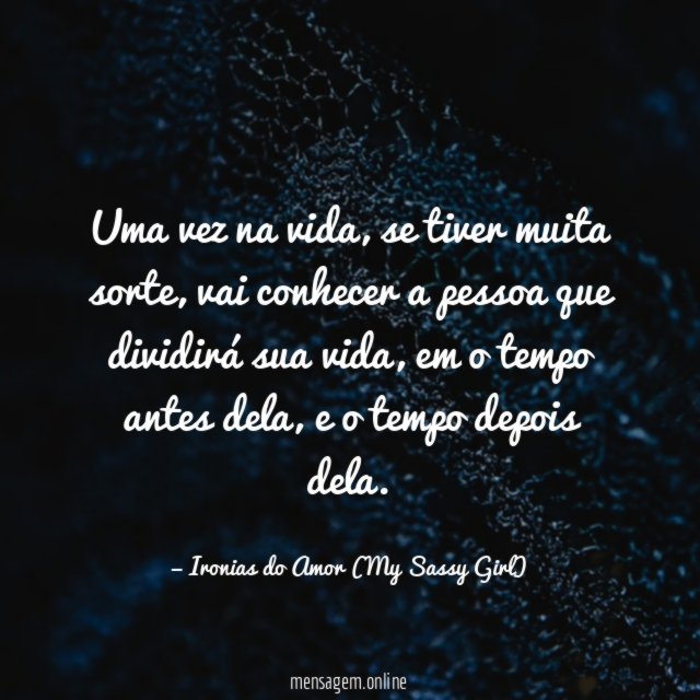 Uma vez na vida