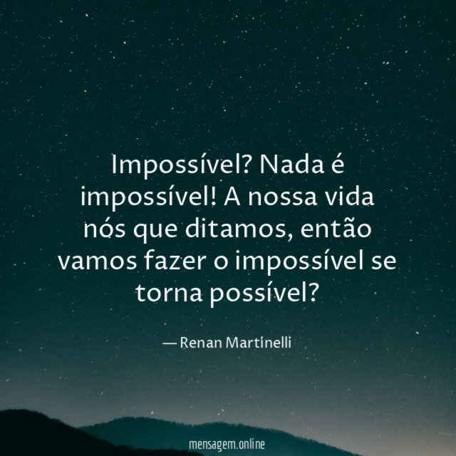 Impossível