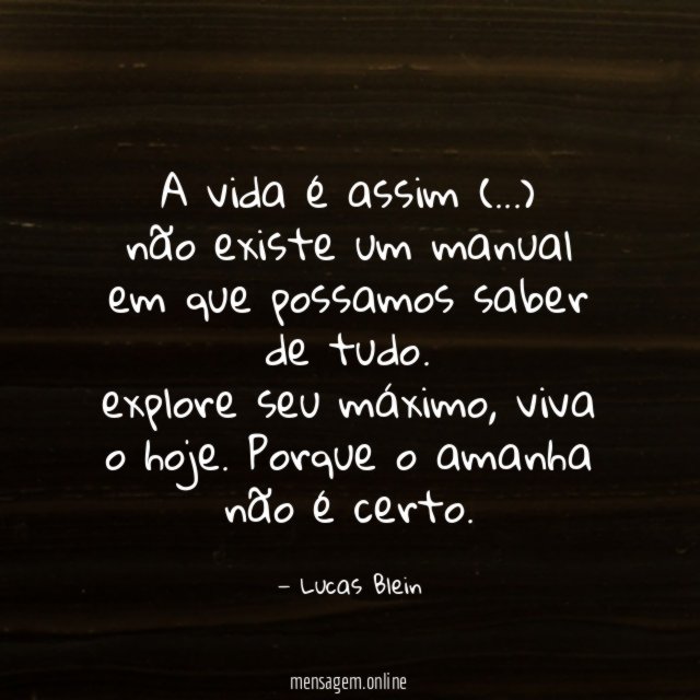 A vida é assim (