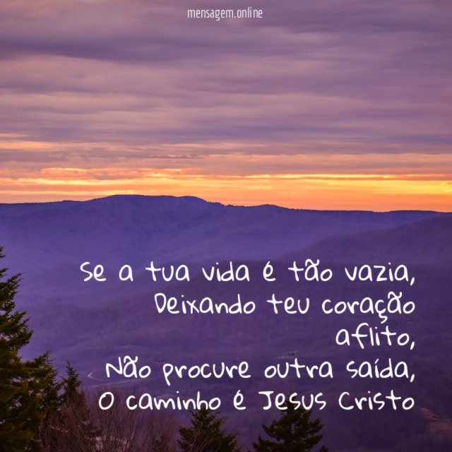 Se a tua vida é tão vazia