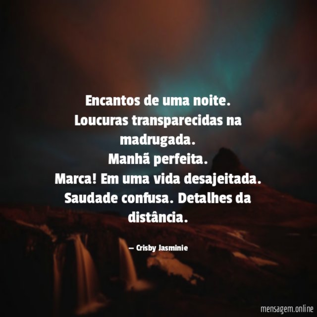 Encantos de uma noite