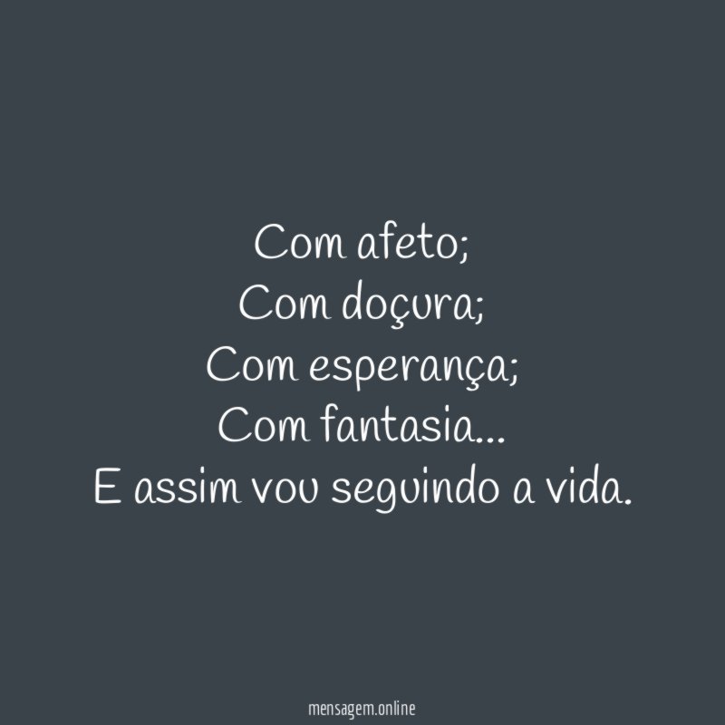 Com afeto