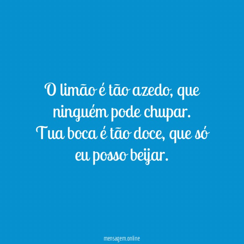 O limão é tão azedo
