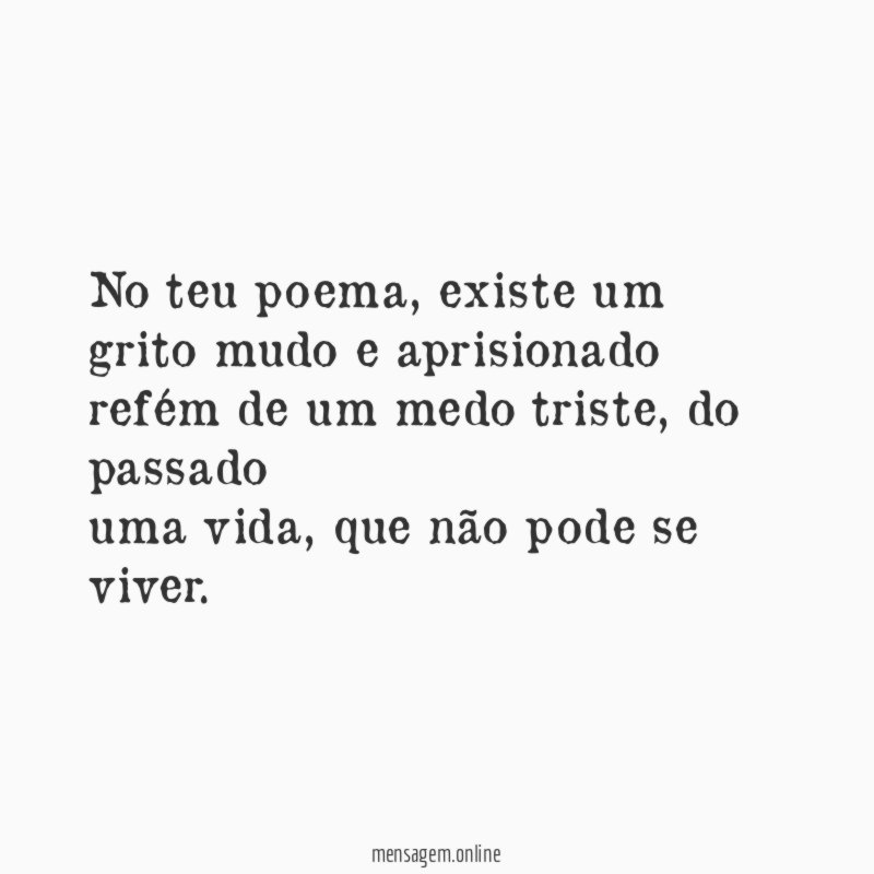 No teu poema