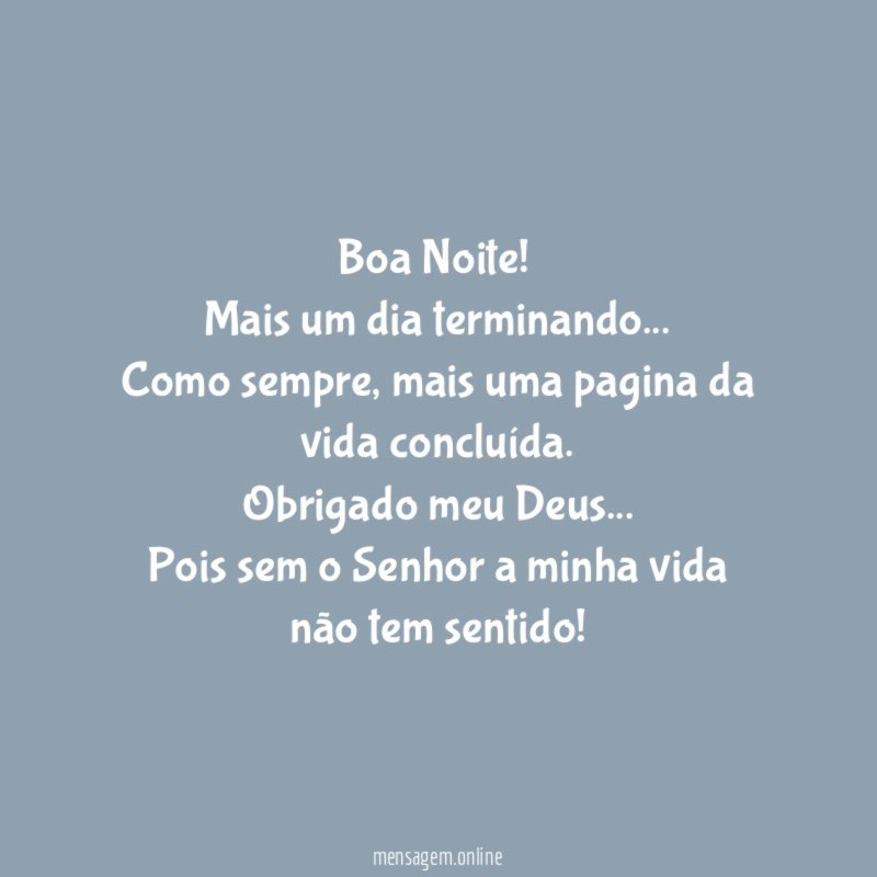 Boa Noite
