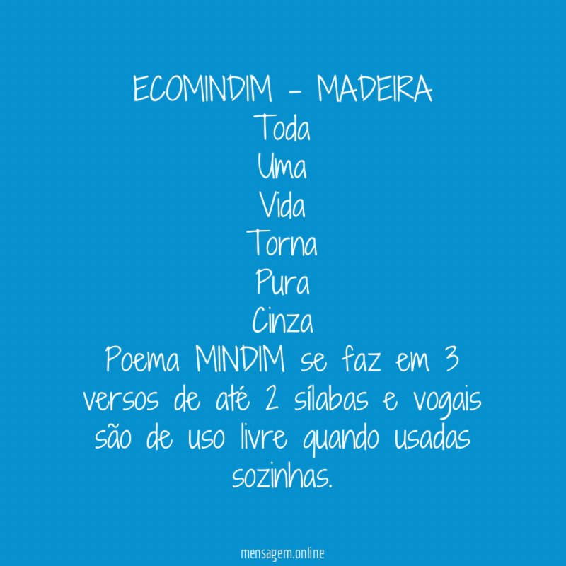 ECOMINDIM - MADEIRA