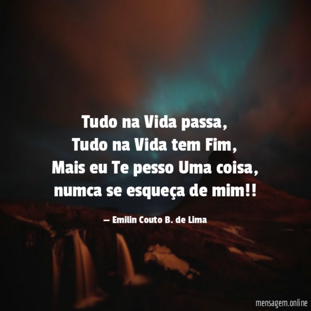 Tudo na Vida passa