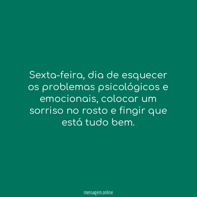 Sexta-feira