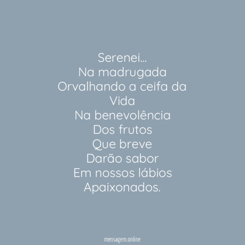 " Serenei…