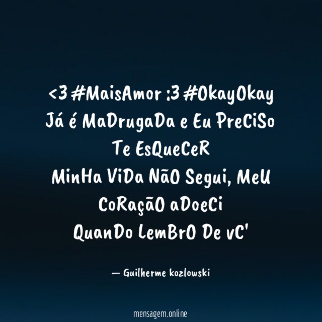 3 #MaisAmor♥