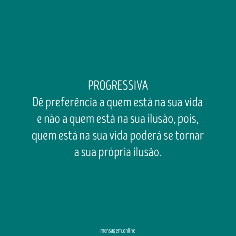 PROGRESSIVA