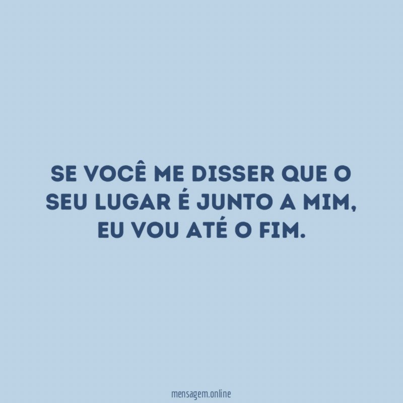 Sempre!