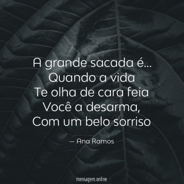 A grande sacada é