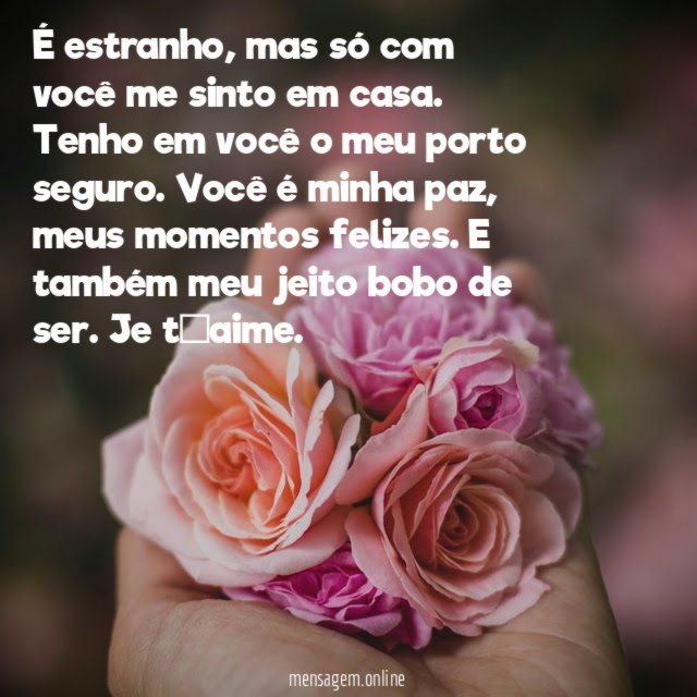 Com você