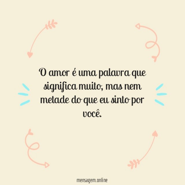 Significa muito