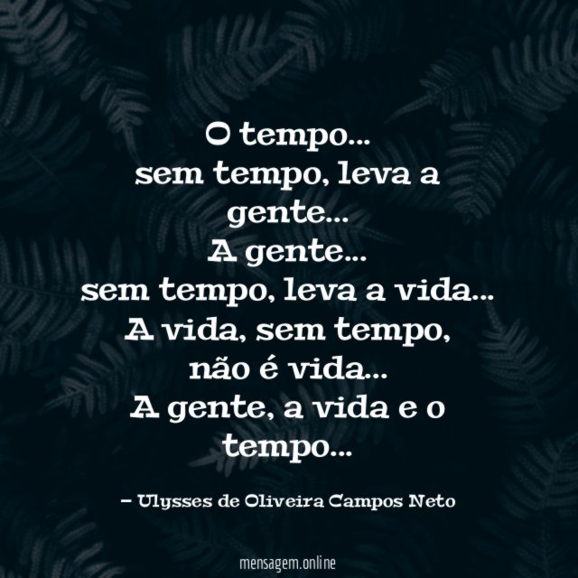 O tempo