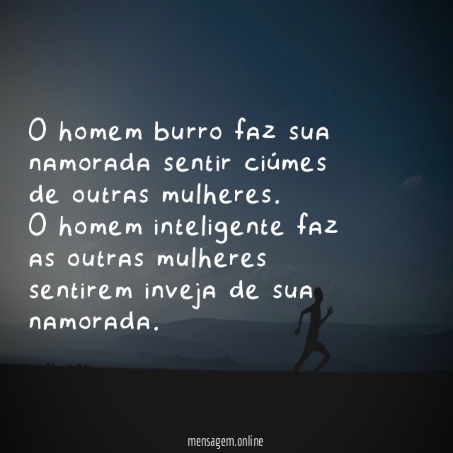 O homem burro