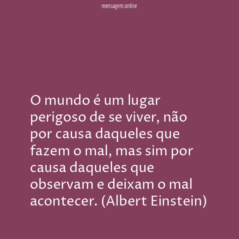 Maldade no mundo