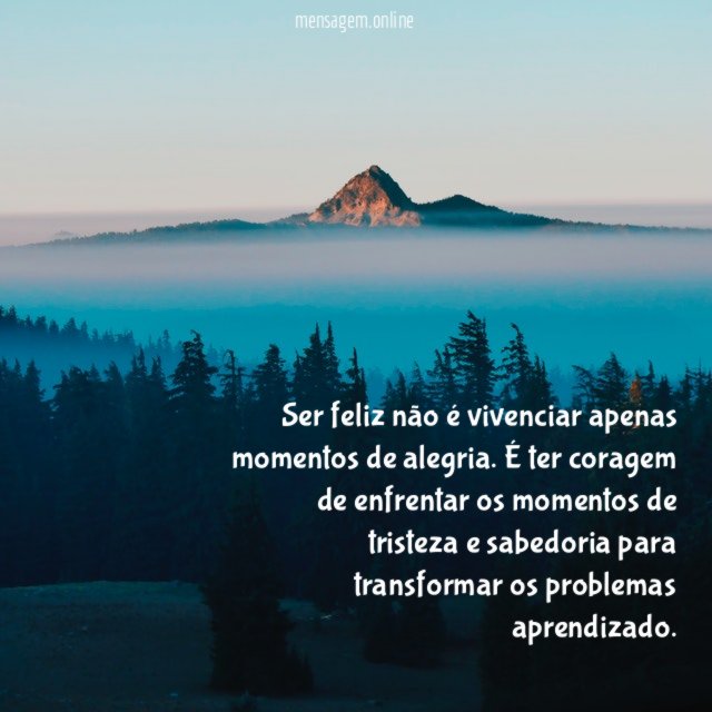 Ser feliz