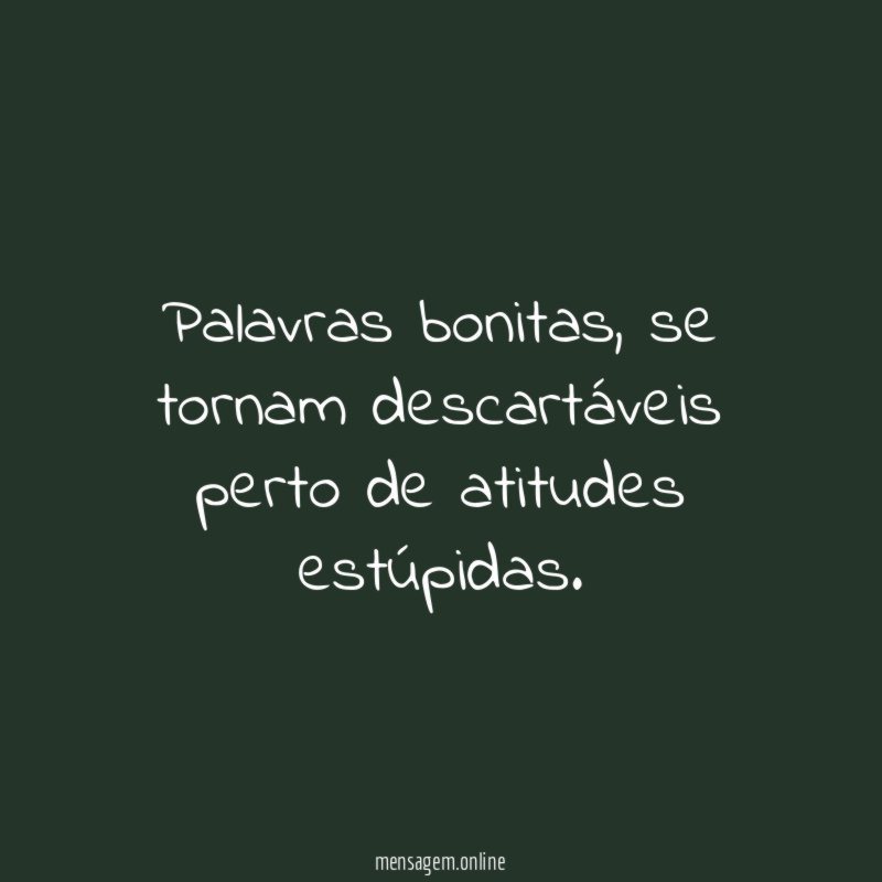 Palavras bonitas