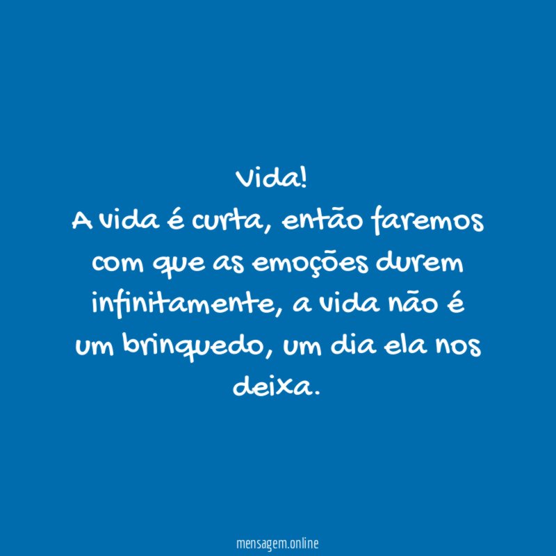 Vida!