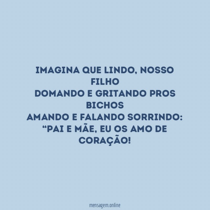 Imagina que lindo