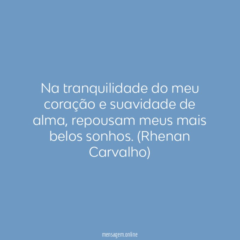 Belos sonhos