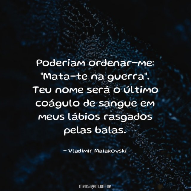 Poderiam ordenar-me