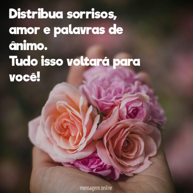 Distribua sorrisos