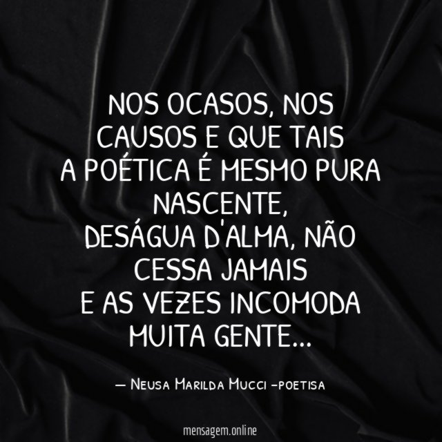 Nos ocasos