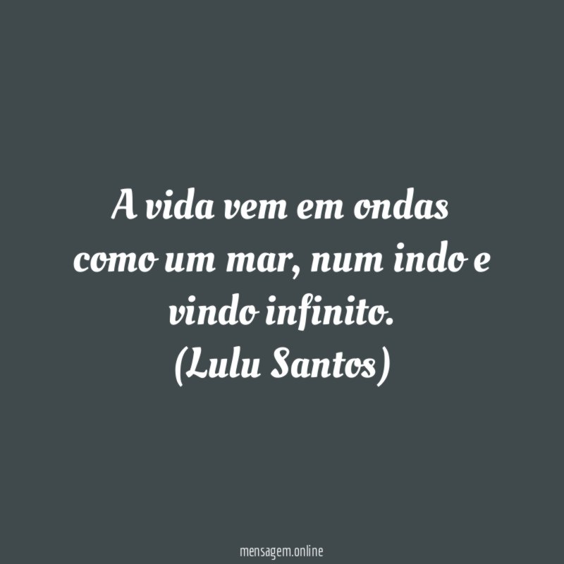 Como uma onda