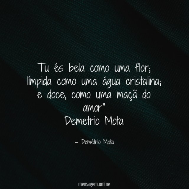 Tu és bela como uma flor