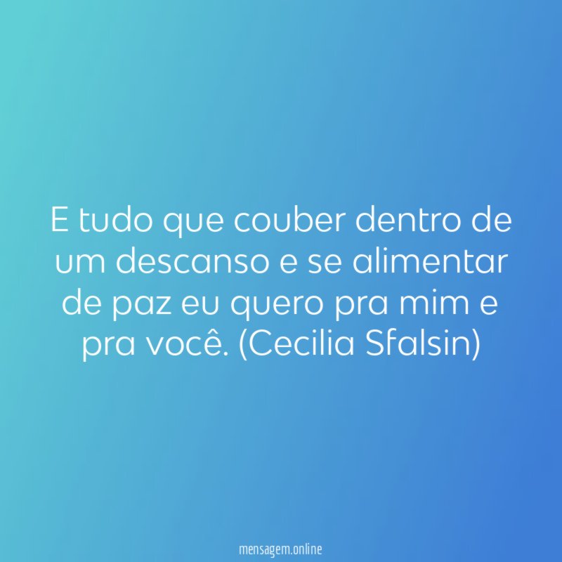 Pra mim e pra você
