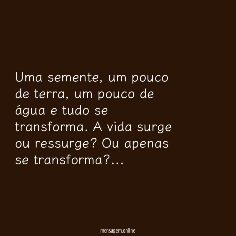 Uma semente