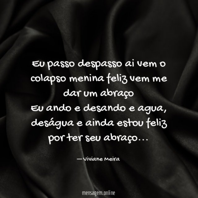 Eu passo despasso ai vem o colapso menina