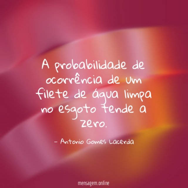 A probabilidade de ocorrência de um filete de