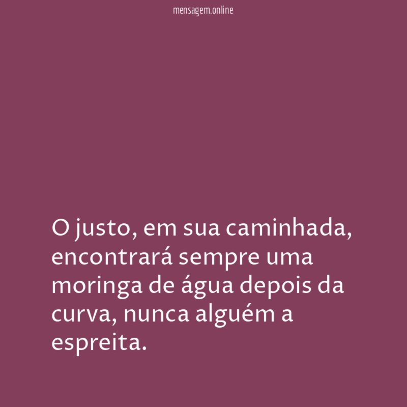 O justo