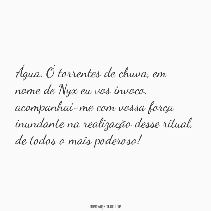 Água